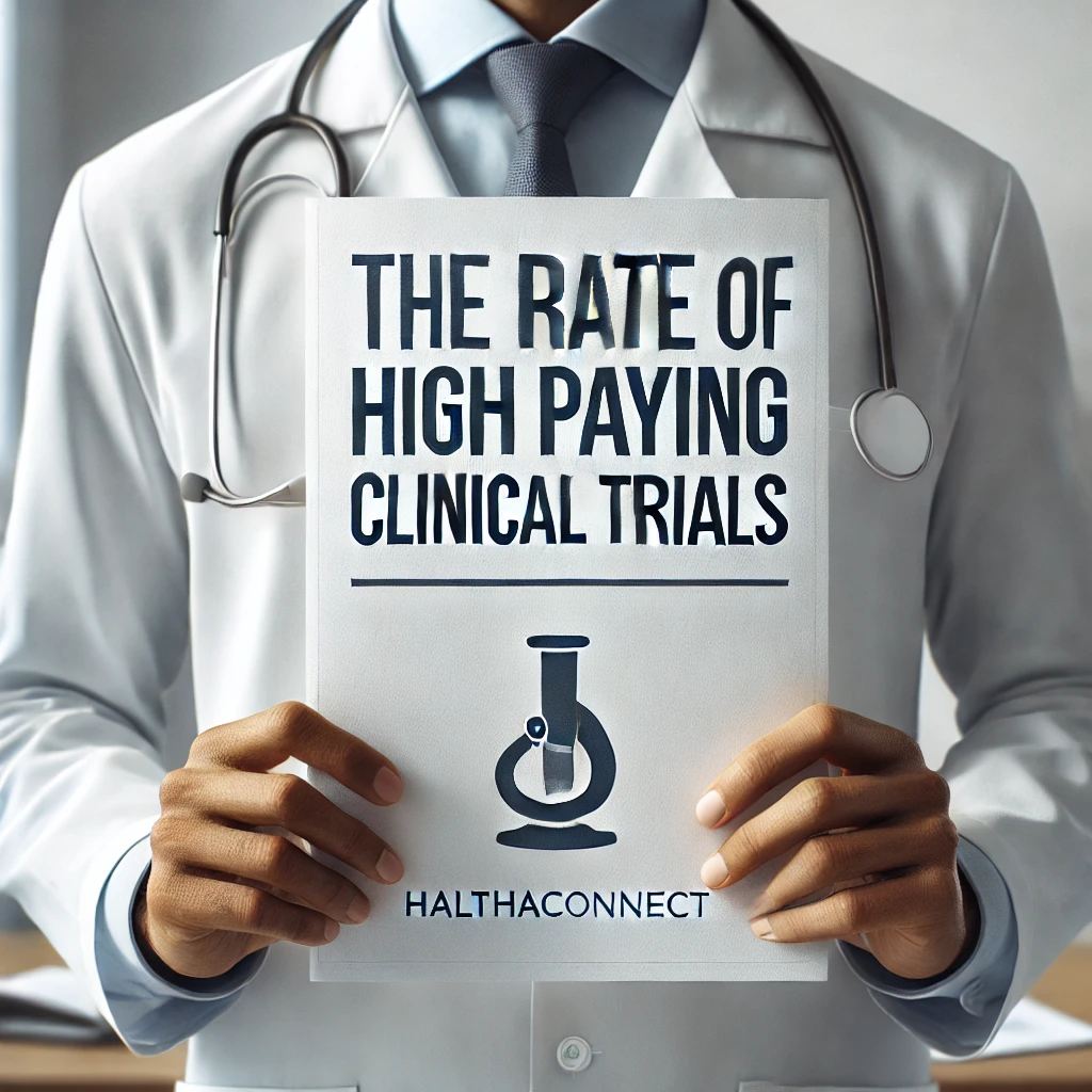 Highest-paying clinical trials with Halthaconnect